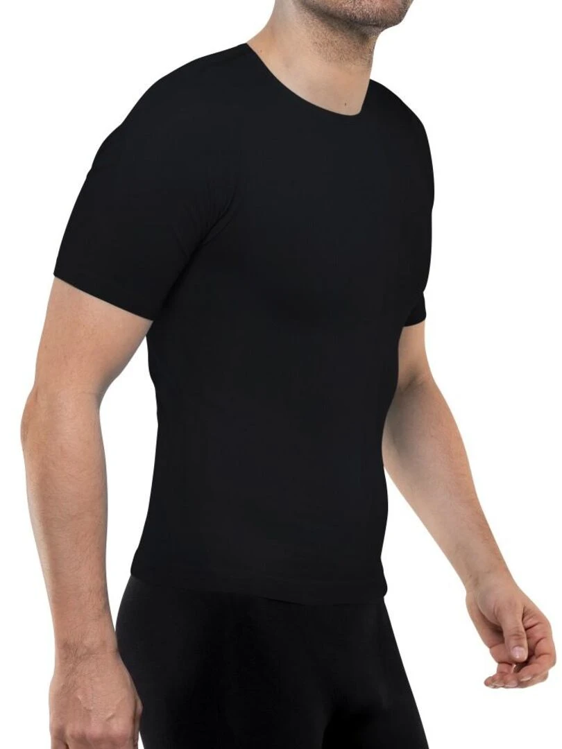 T shirt sculptant running CryoShape   Noir