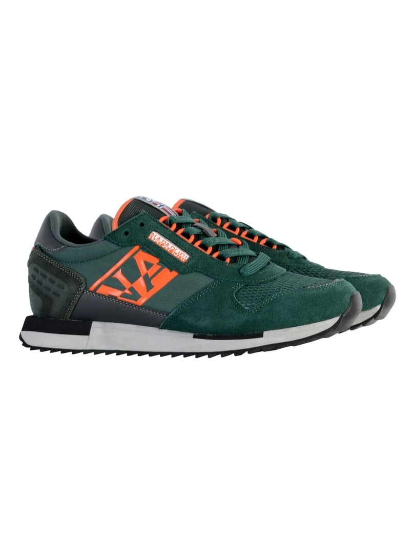 Chaussure à lacet Napapijri Man Suede   Vert