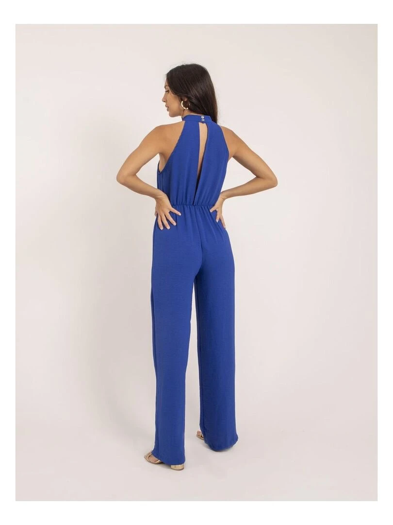 Combi pantalon ELIETTE Bleu roi