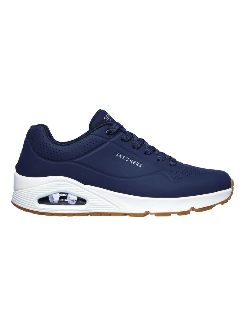 Basket à lacets Skechers Stand On Air Bleu