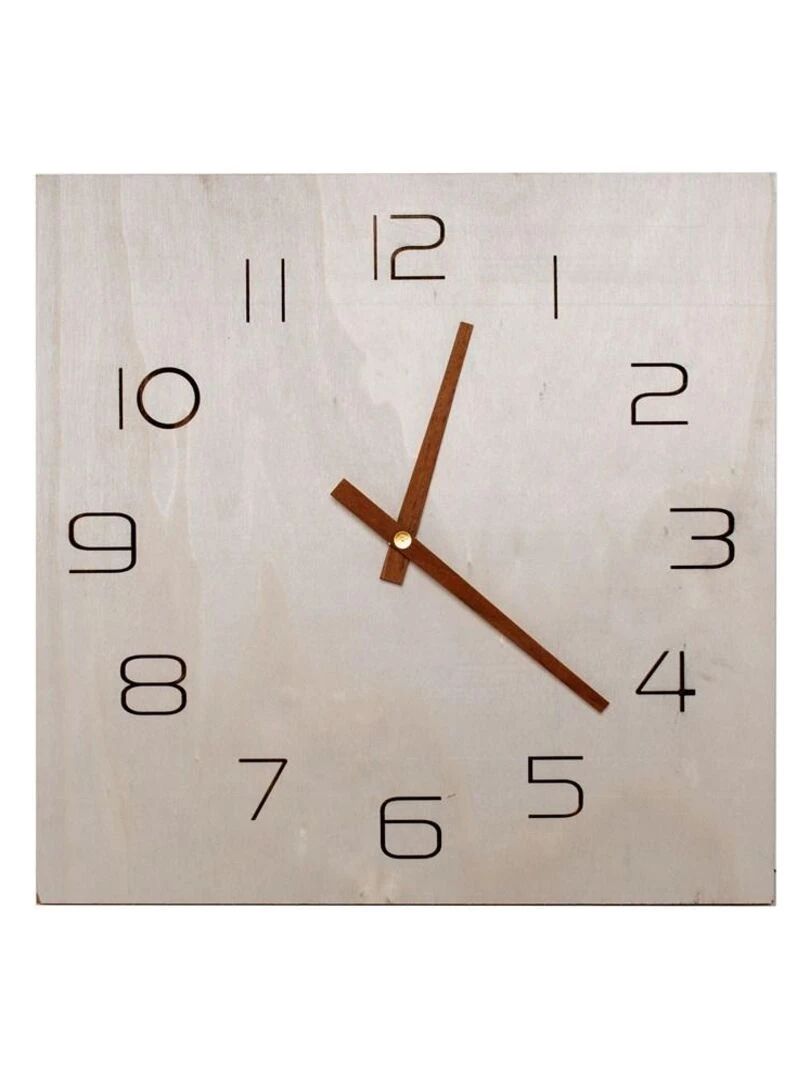 Horloge murale 'SIMPLICITY' 'TODAY' Beige