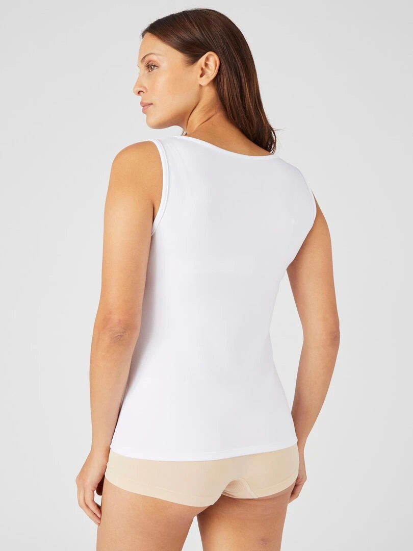 Débardeur dentelle Perfect Fit by Damart   Damart   Blanc