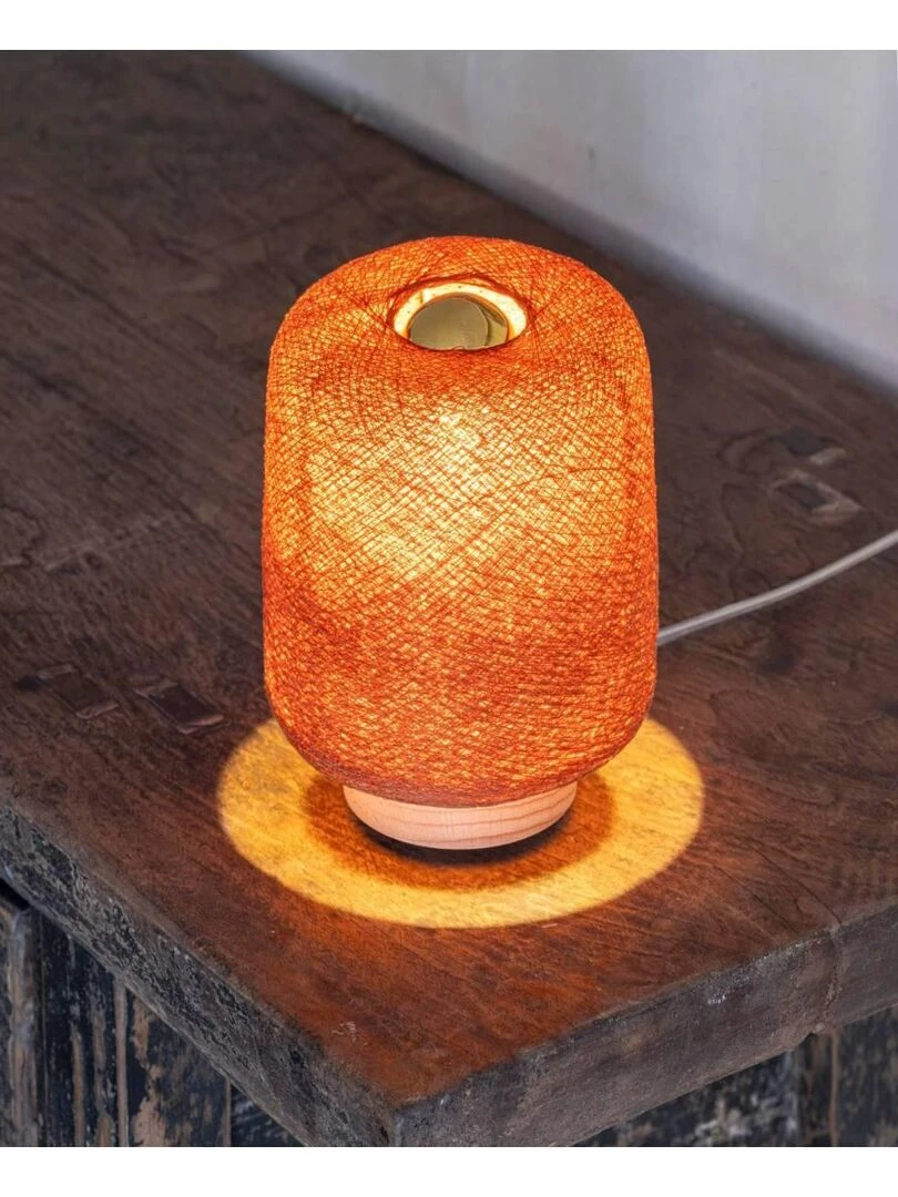 Lampe à poser Madison Marron havane
