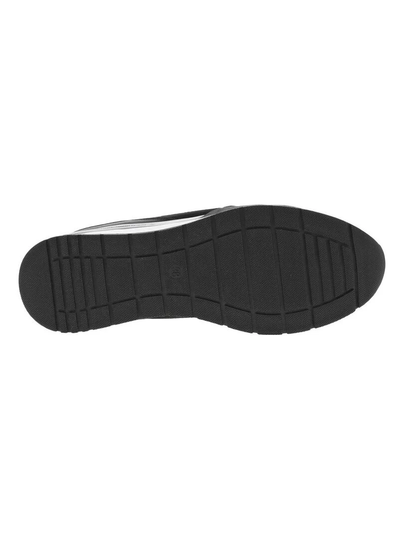 MARCO TOZZI   Baskets talon semi compensée   Noir