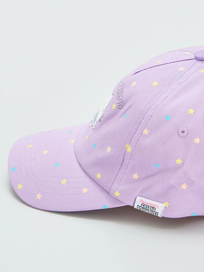 Casquette 'Gabby et le château magique'   Violet