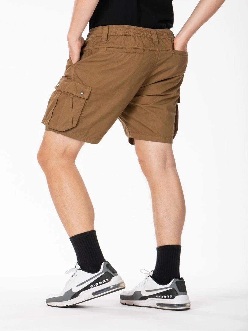 Bermuda coton coupe cargo ASHER 'Rica Lewis'   Marron