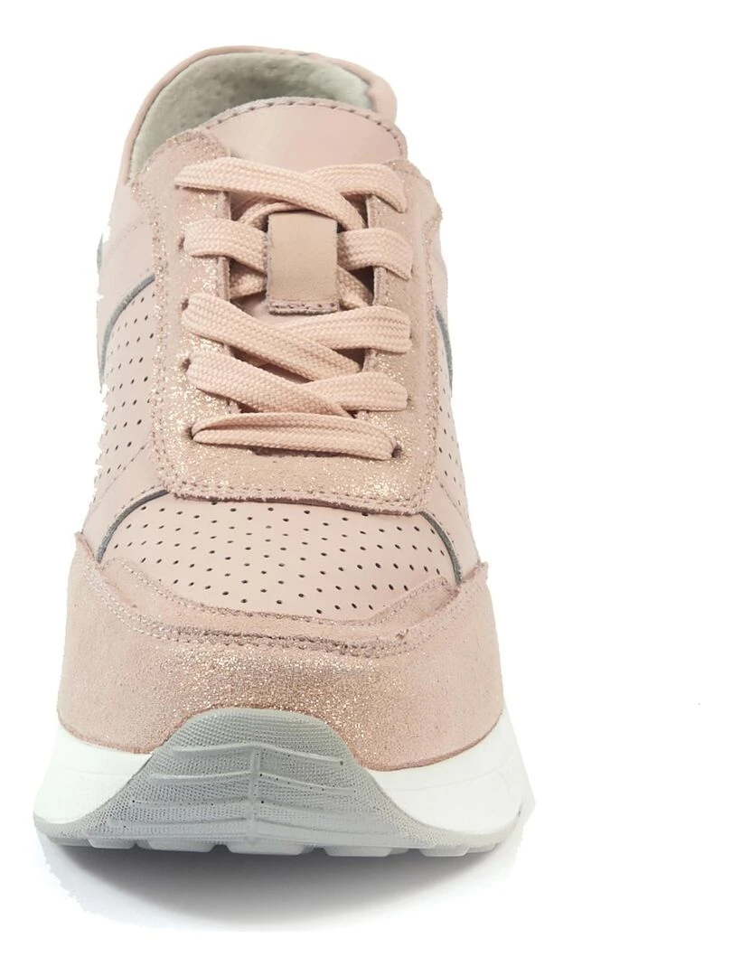 Gabylou   Sneakers   Modele Julie   Rose pâle