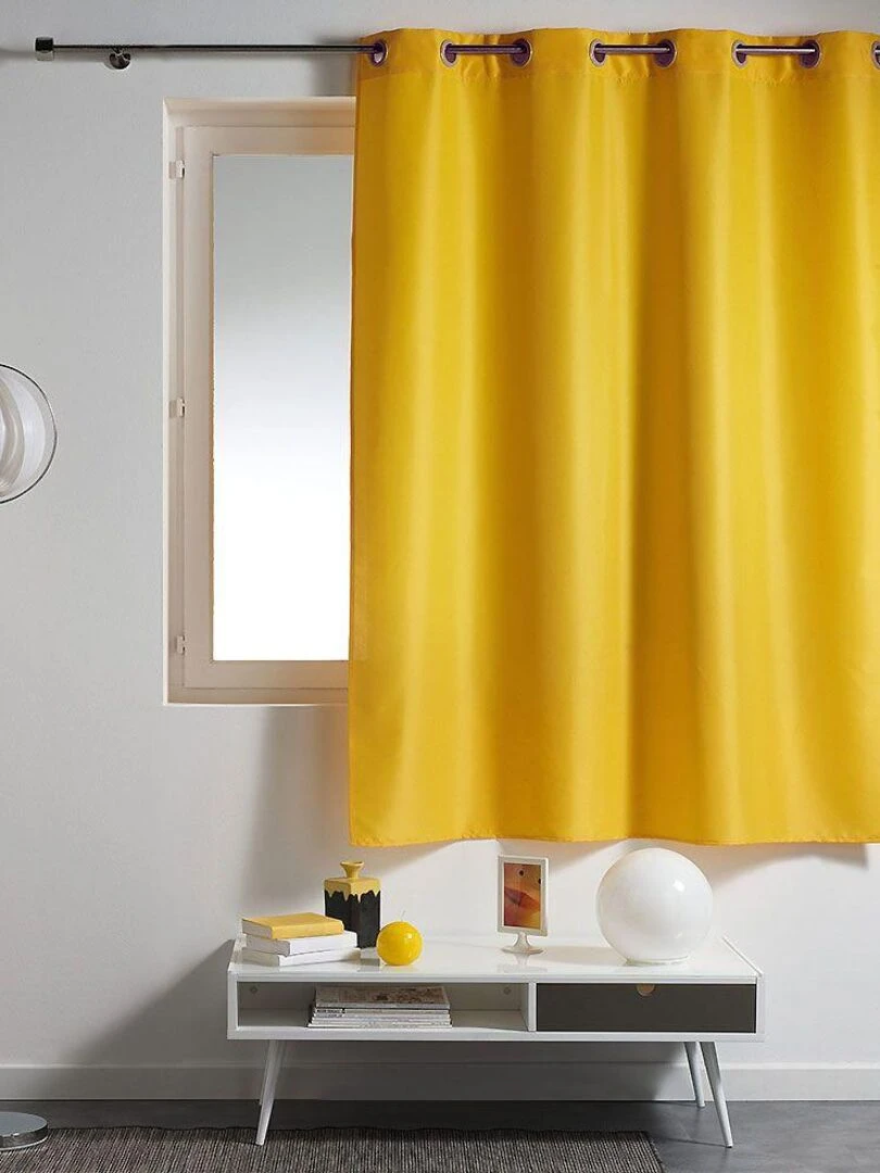 Rideau Essentiel Jaune paille