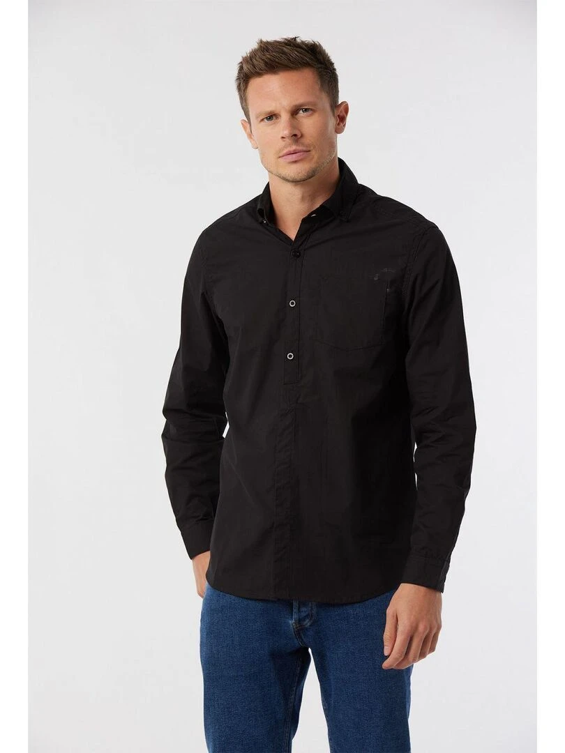 Lee Cooper Chemise manches longues coton DIEKO Noir