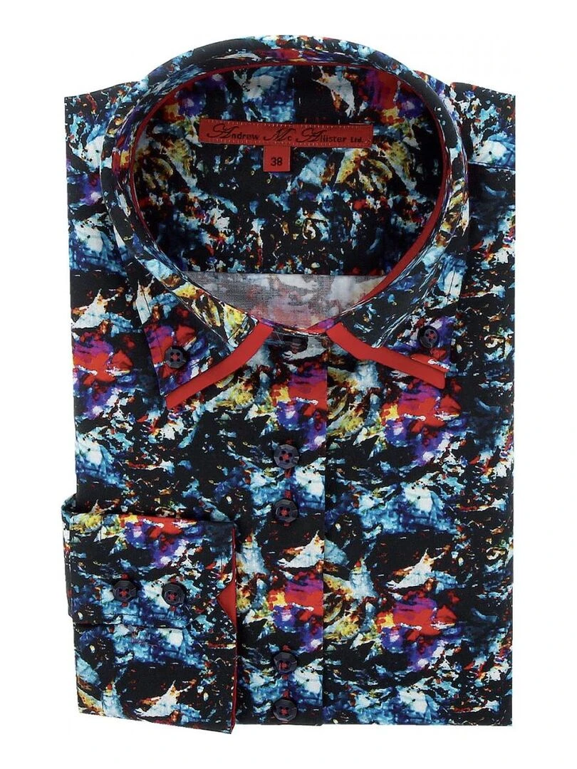 Chemise mode PLYMOUTH Noir