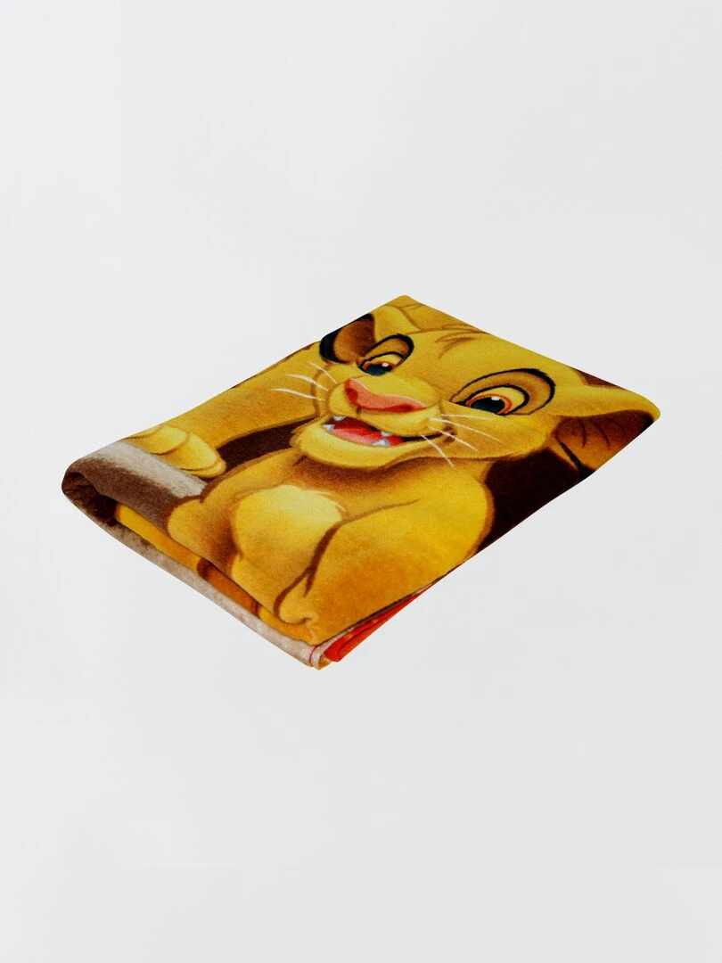 Serviette de plage 'Roi Lion' Orange