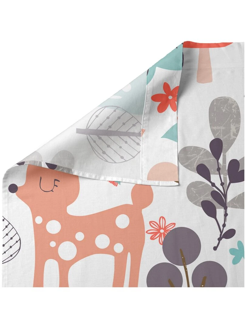 Parure de lit 2 pièces Woodland "Happyfriday"   Blanc
