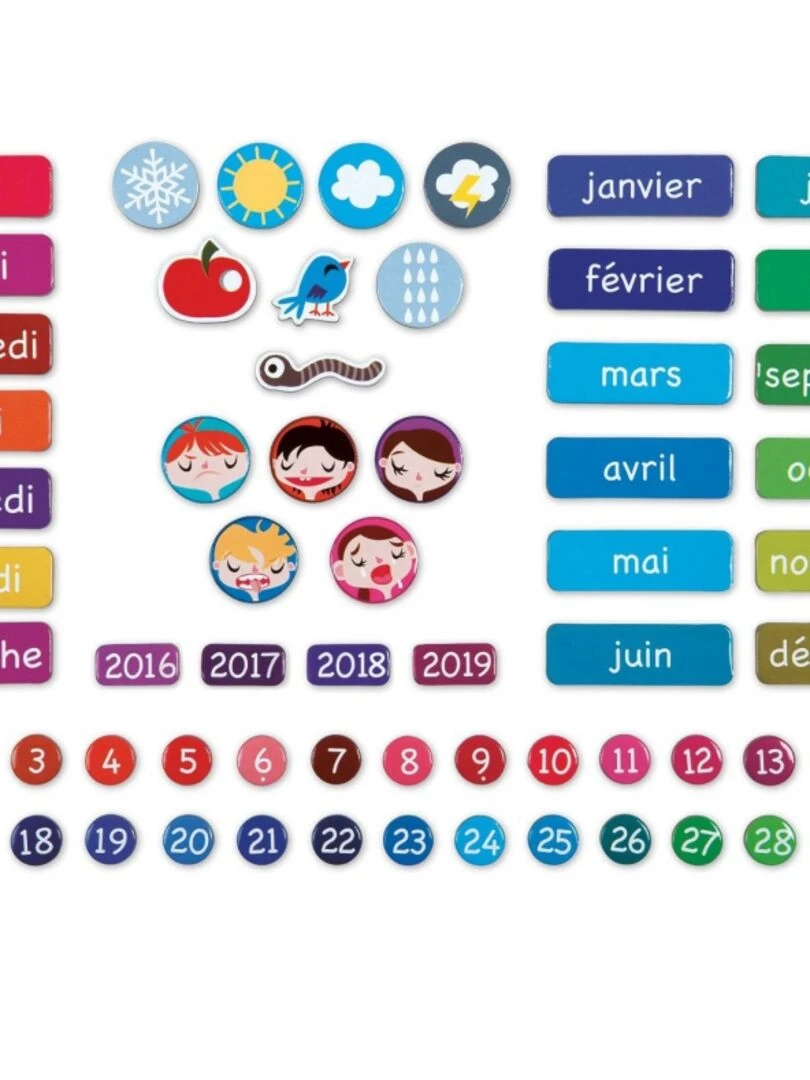 Agenda magnétique Une belle journée N/A
