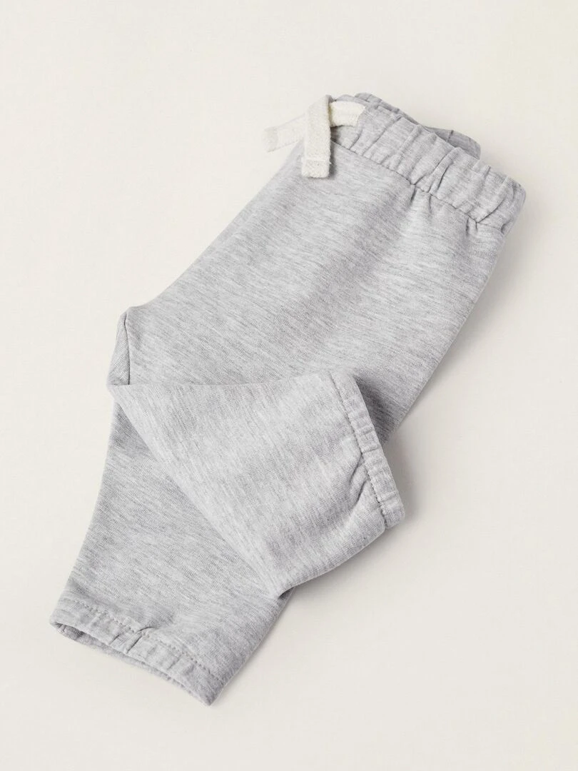 Pull + Pantalon pour Nouveau Né 'Happy Together'  NATURE TAKEOVER   Gris clair