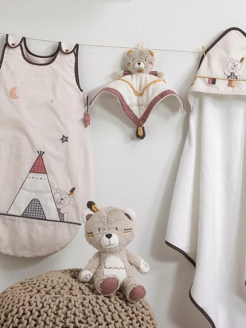 Gigoteuse bébé en coton   SAUTHON   Beige