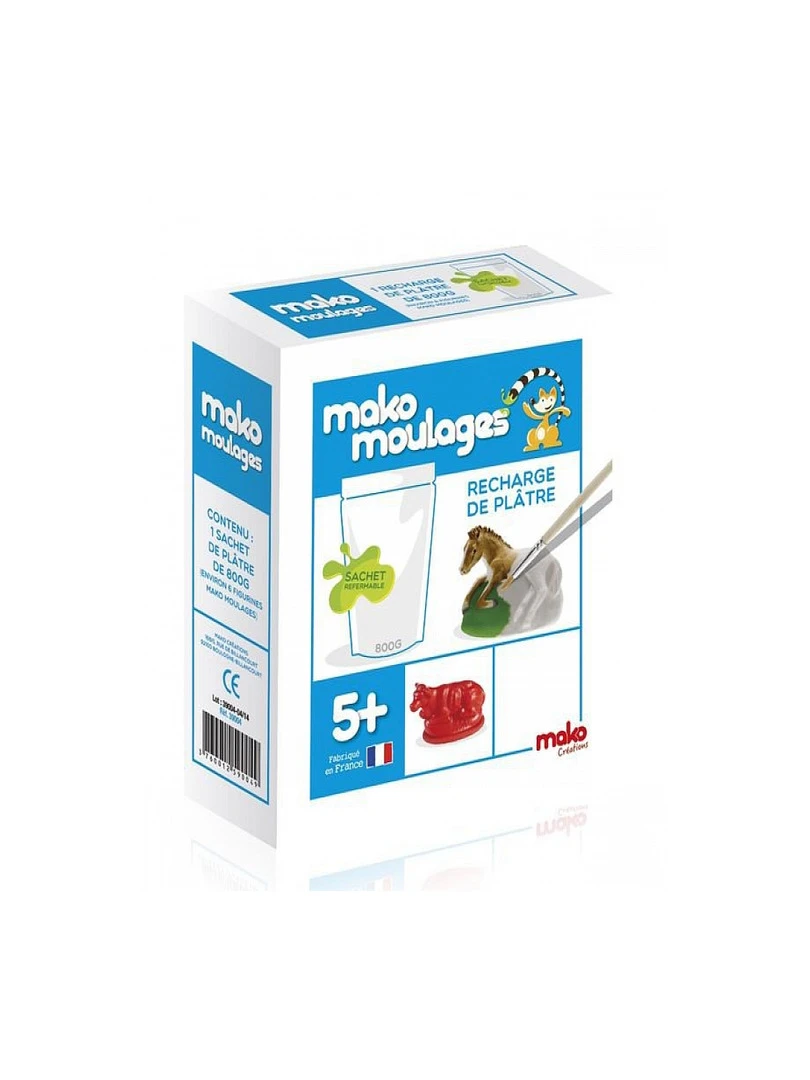 Mako Moulages Recharges Plâtre N/A