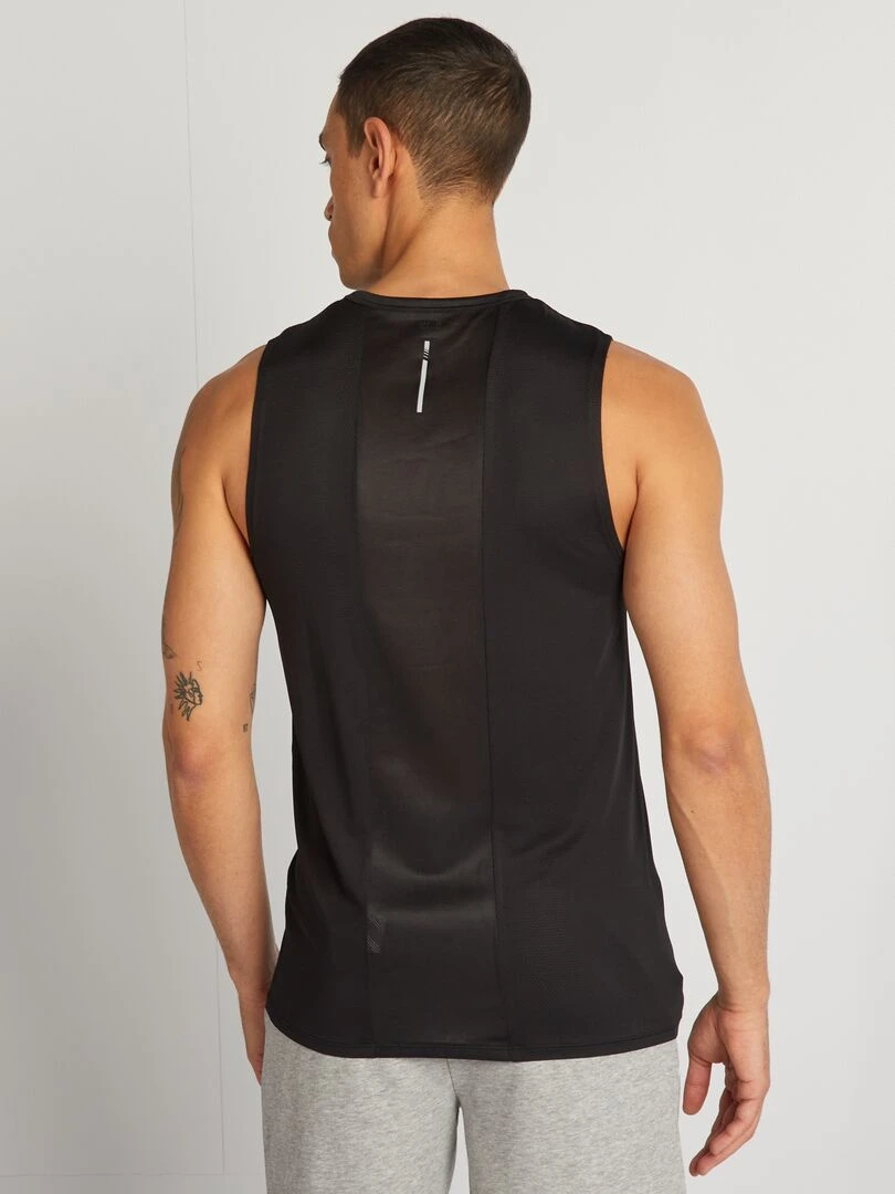 Débardeur de sport   Noir