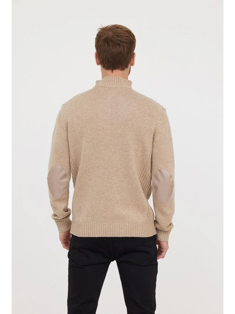 Lee Cooper   Pull laine straight CHAR   Noir