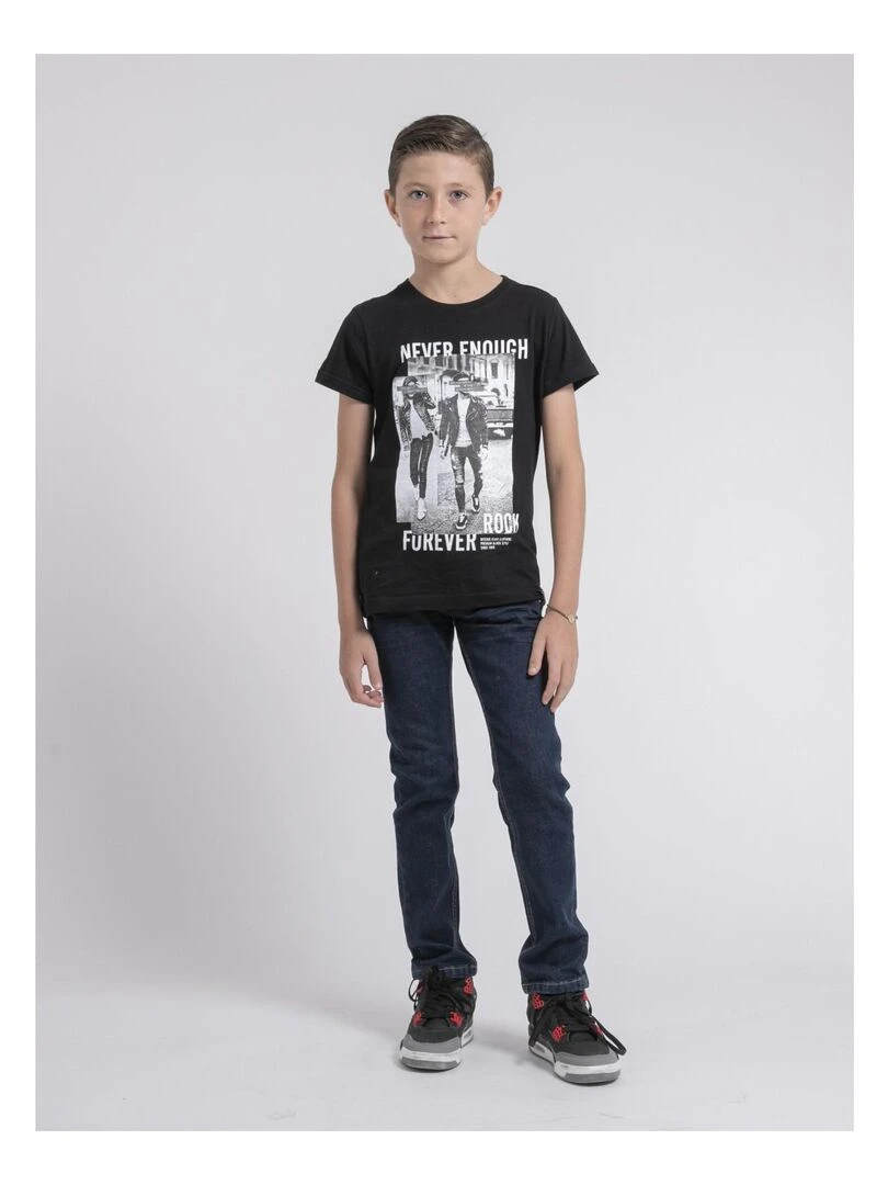 Jean coupe ajustée SALAGNON J   Bleu foncé