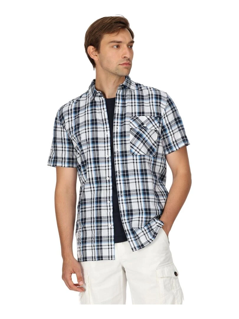 Regatta   Chemise DEAVIN   Bleu marine