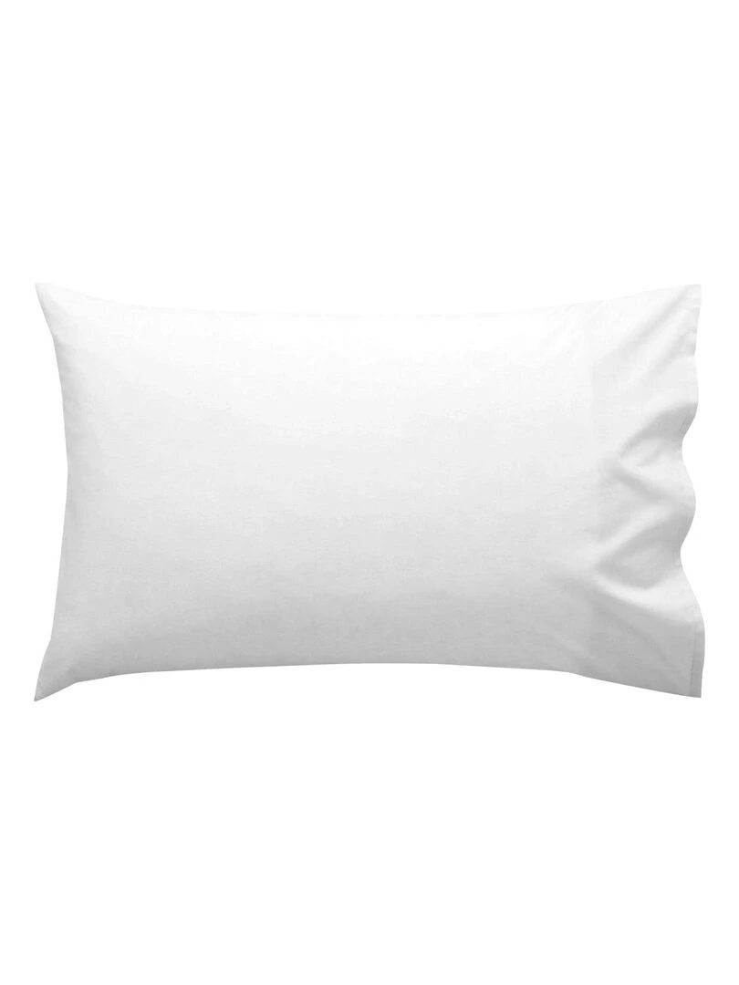 Parure housse de couette 2 pièces Basic Lit Bébé "Happyfriday"   Blanc