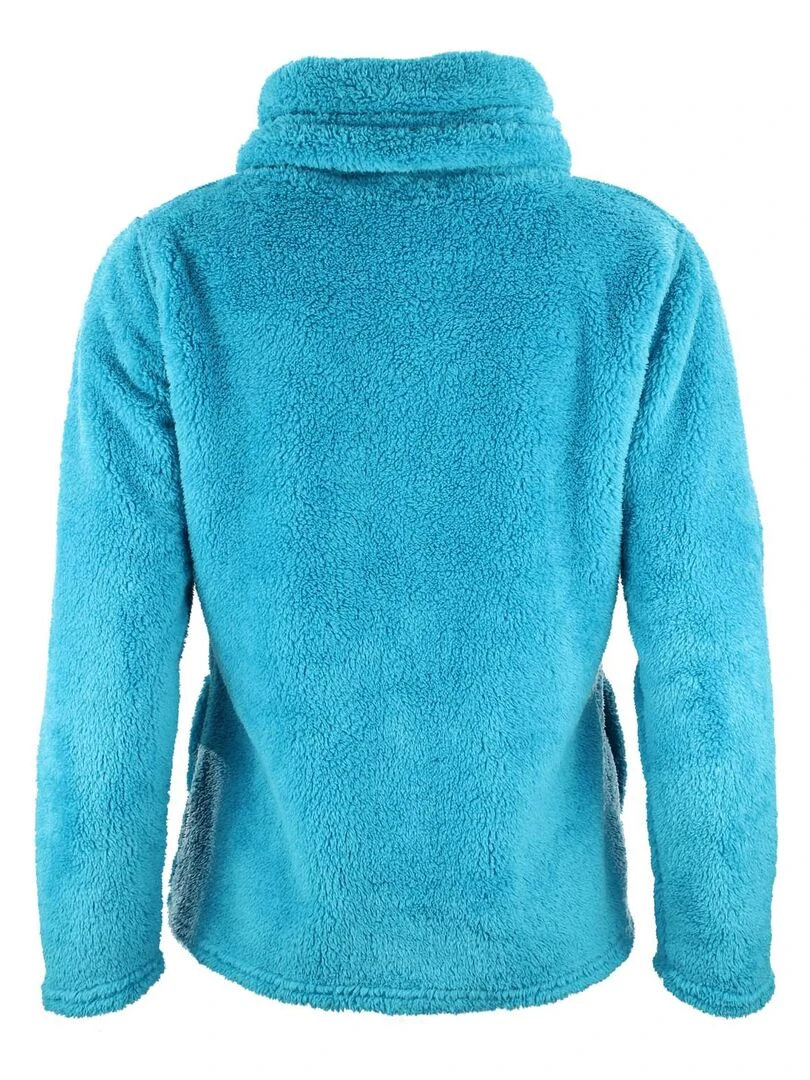 Blouson polaire femme ASANA Bleu turquoise