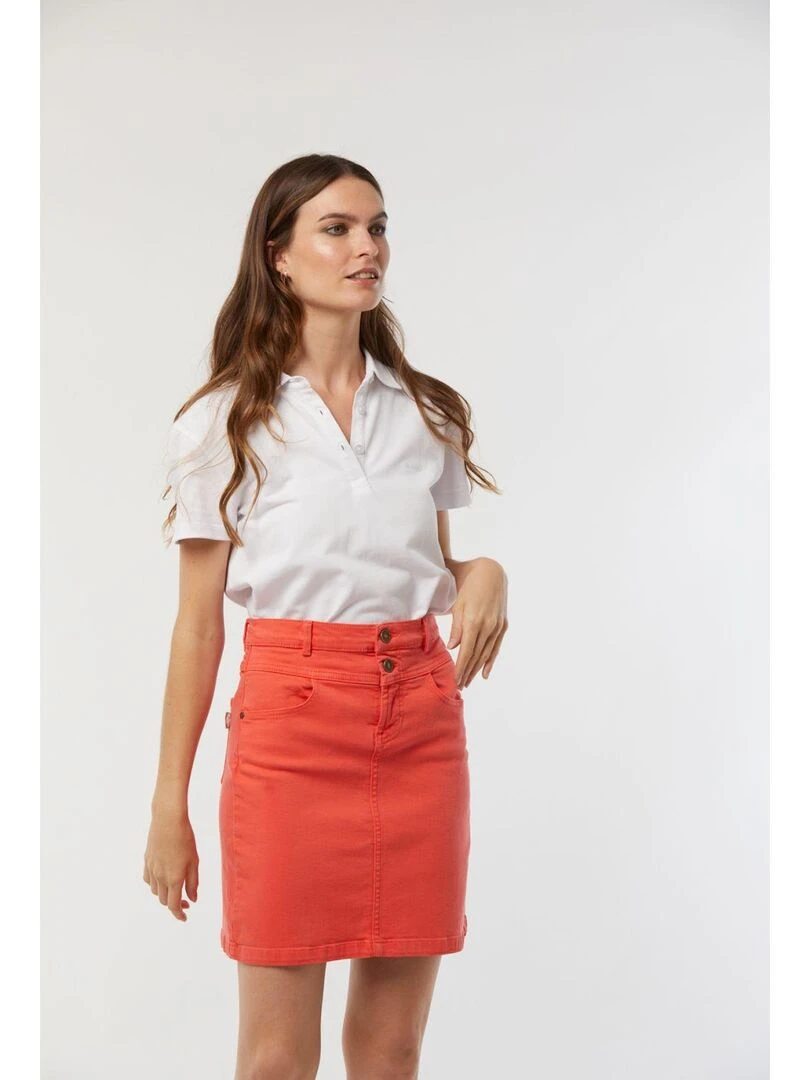 Lee Cooper Jupe coton regular POKA Orange