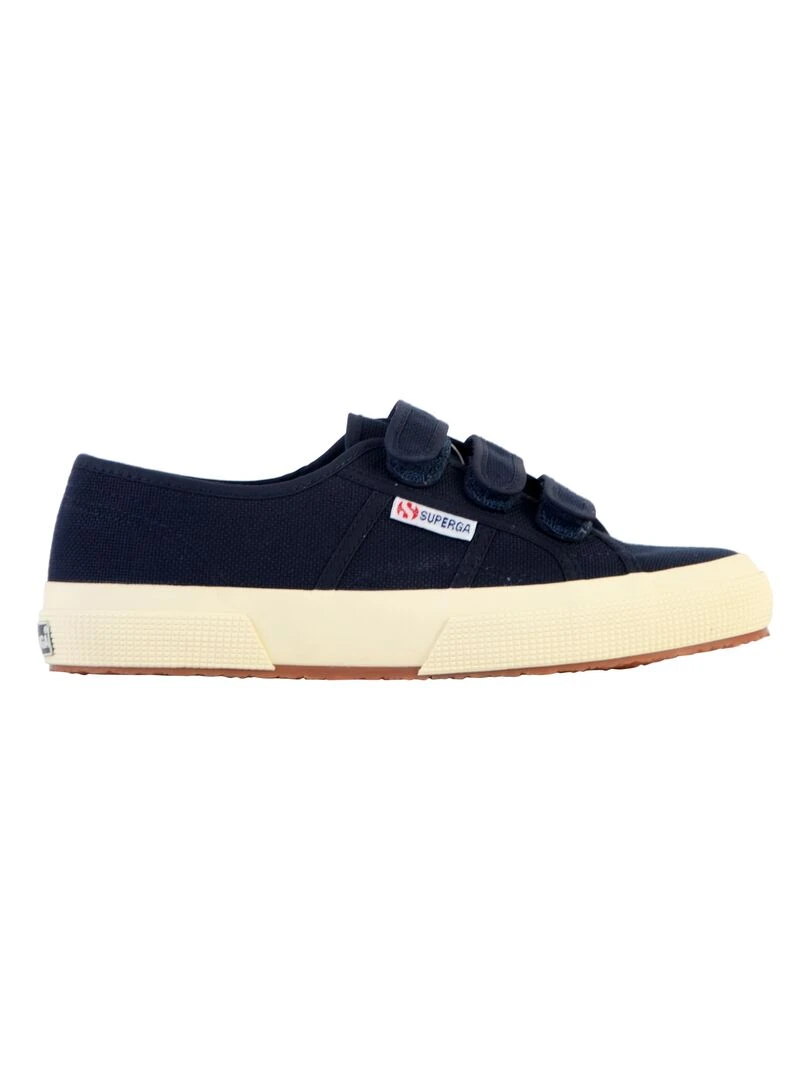 Basket Basse à Scratch Superga Cot3Strapu Bleu