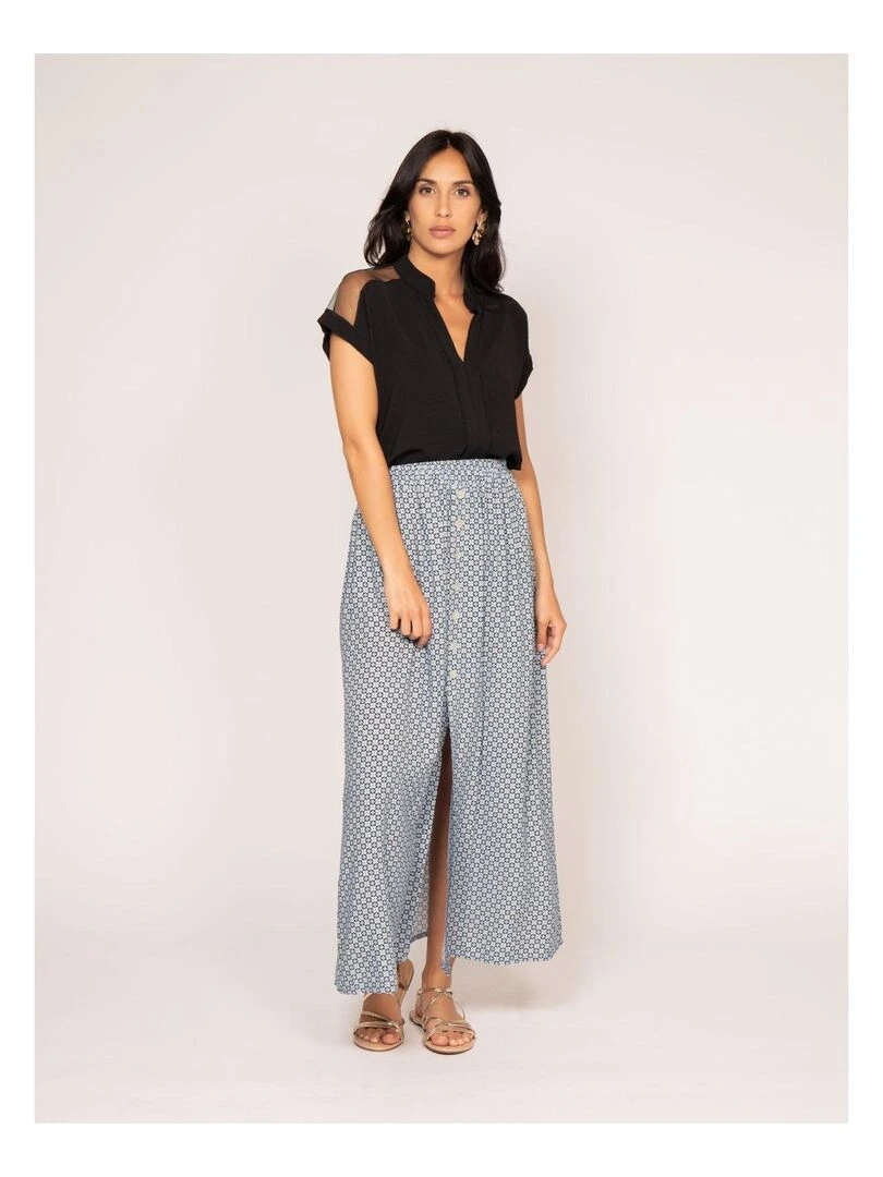 Blouse manches courtes FORCA Noir