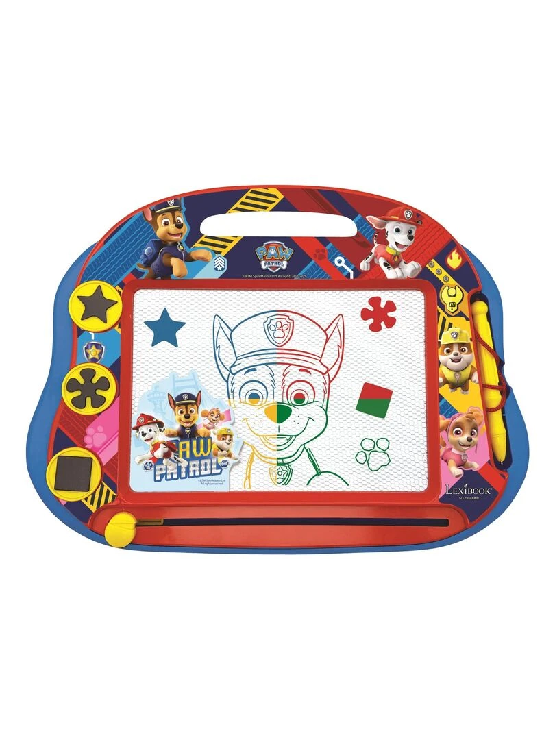 Ardoise Magique Format A5 Avec Accessoires Magnétiques Pour Dessiner En Couleurs Pat Patrouille N/A
