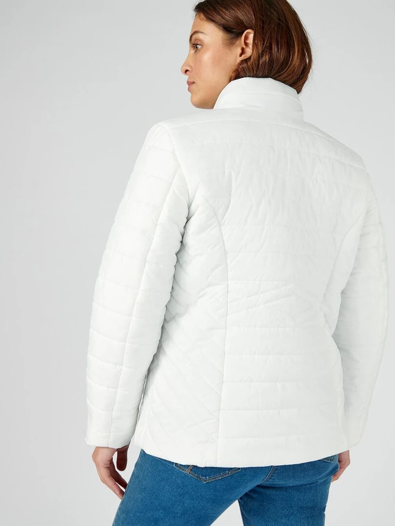 Parka matelassée   Damart   Blanc cassé