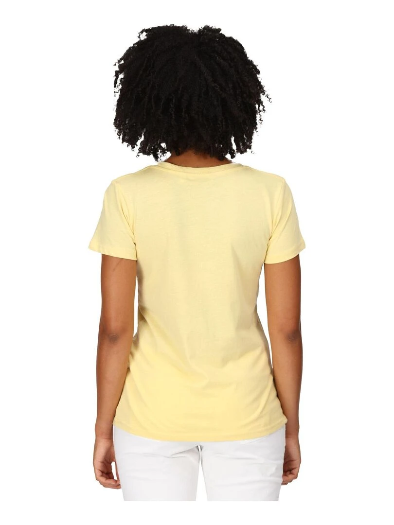 Regatta   T shirt FILANDRA   Jaune clair