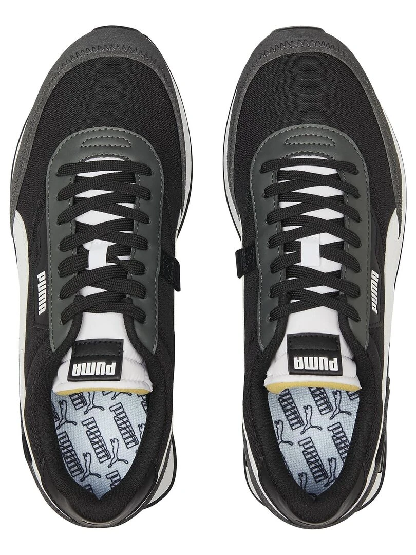 Basket Cuir Puma Future Rider Play On   Noir