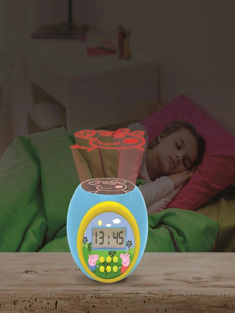 Réveil Projecteur Peppa Pig Avec Minuteur   N/A