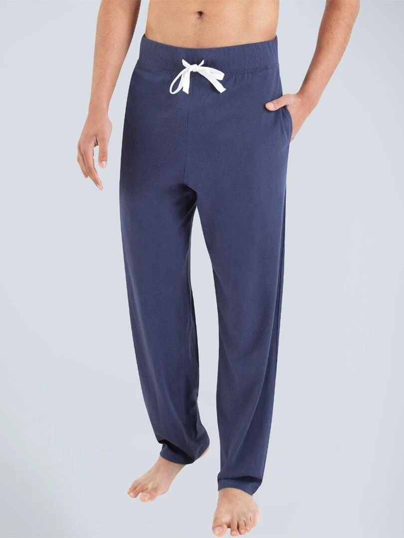 Pyjama long homme Chic Violet prune