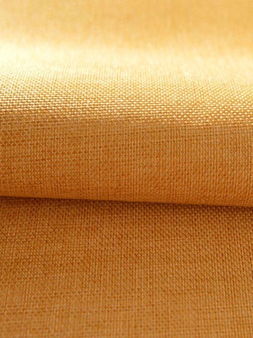 Rideau 100% occultant    Effet chiné   Jaune