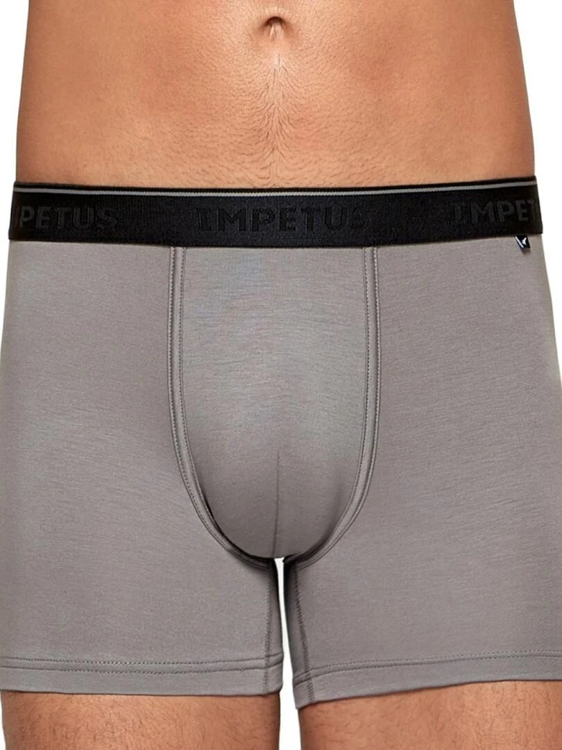 Boxer en fibre lyocell Travel Gris