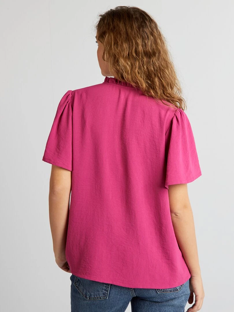 Blouse fluide   Rose