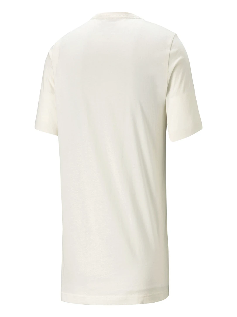 Tee Shirt Enfant Puma Ess+ Embroidery Logo   Blanc