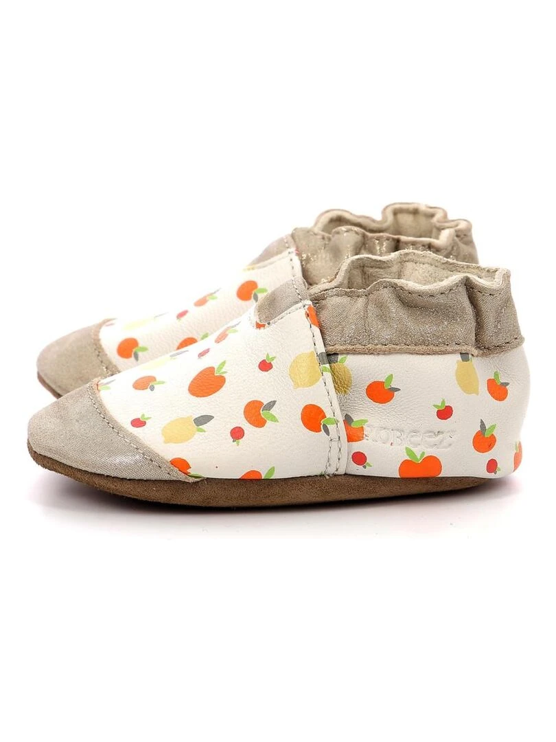 Chaussons Cuir Summer Juice   Doré/or