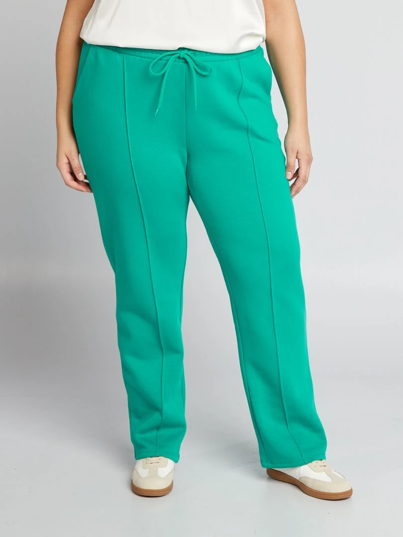 Pantalon jogging en molleton Vert
