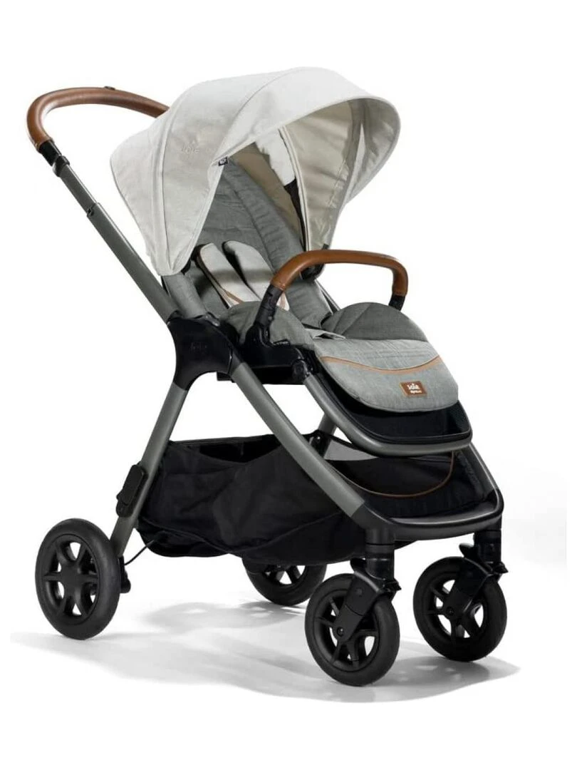 Poussette Finiti (adaptateurs et habillage de pluie inclus) couleur Oyster Gris