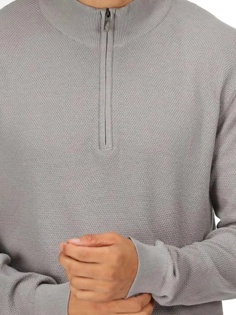 Regatta   Pull KEATON   Gris foncé