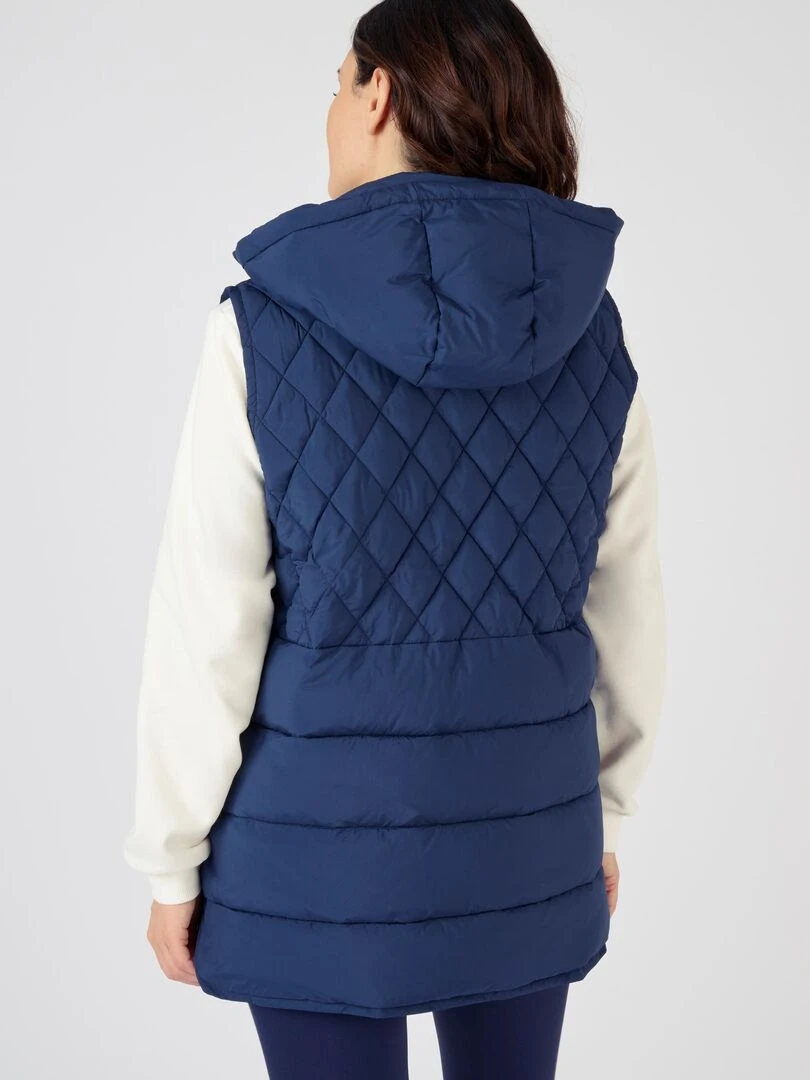 Doudoune sans manches   Damart   Bleu marine