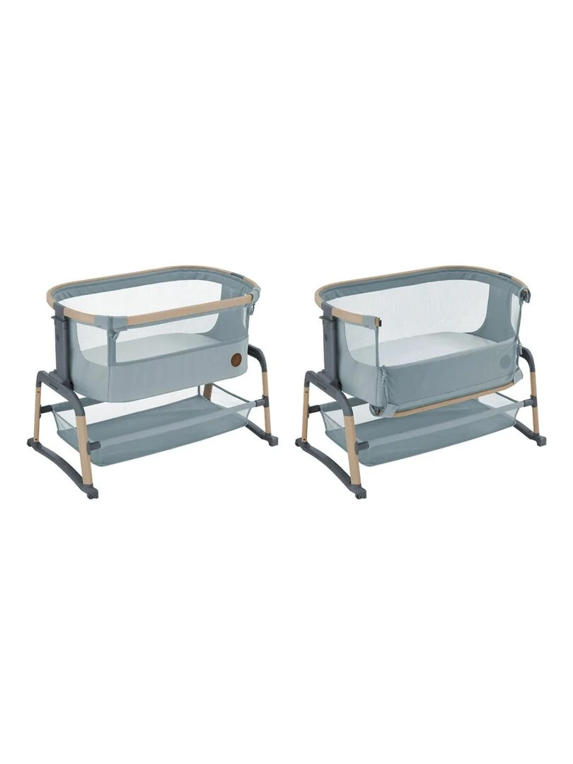MAXI COSI Iora Air Berceau Cododo avec mode balancelle De 0 à 6 mois (jusqu'à 9kg) Beyond Grey Argent
