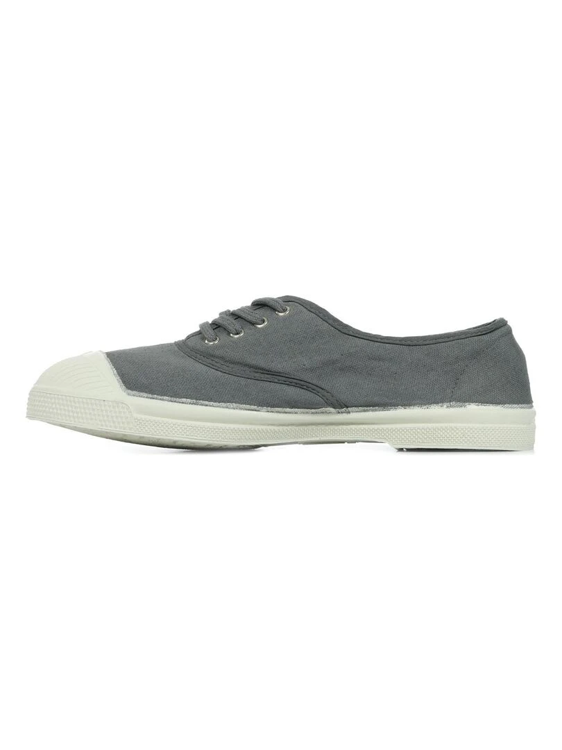 Baskets Bensimon Lacets   Gris Blanc