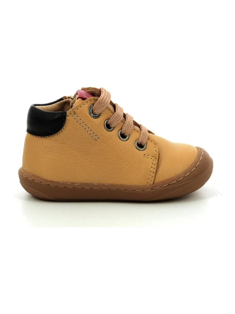 Bottillons Cuir Chyoso Jaune