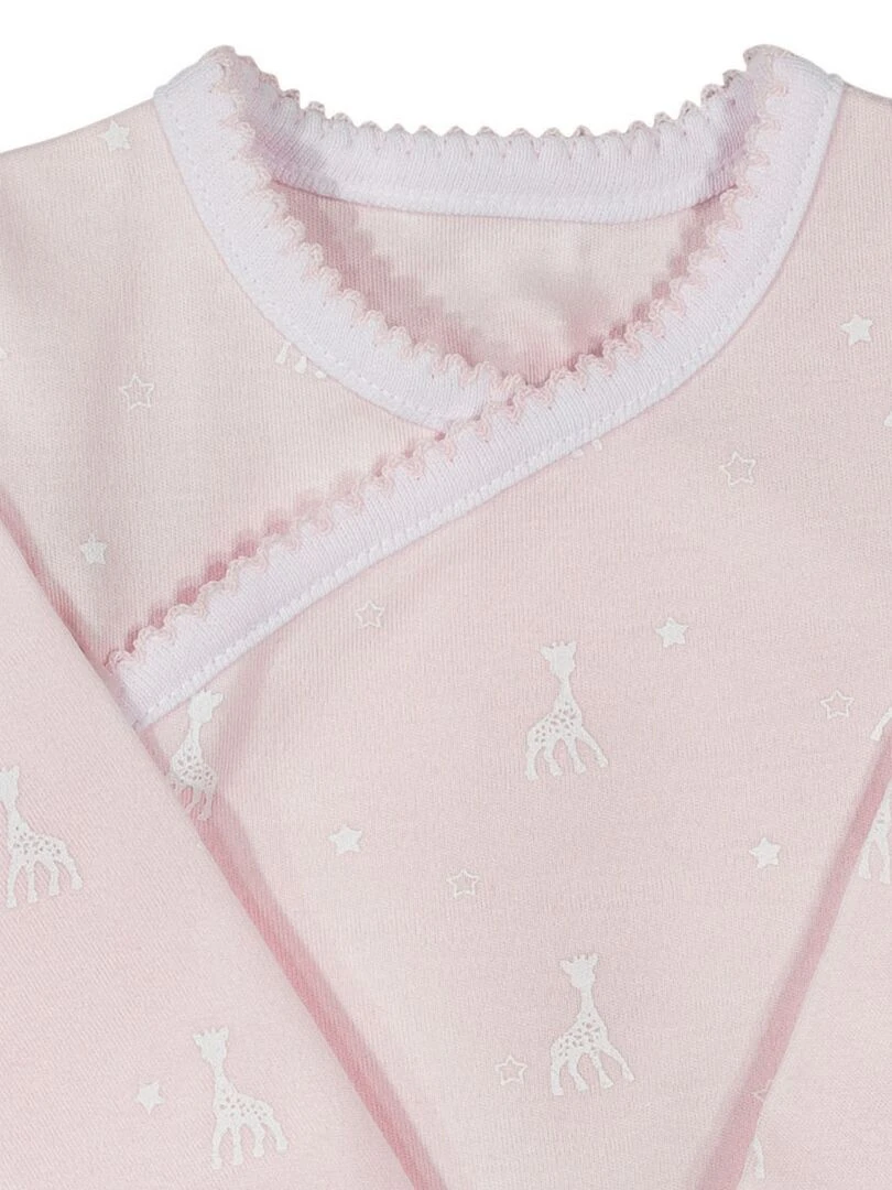 Body Manches Longues Rose Sophie La Girafe (3 Mois)   Rose