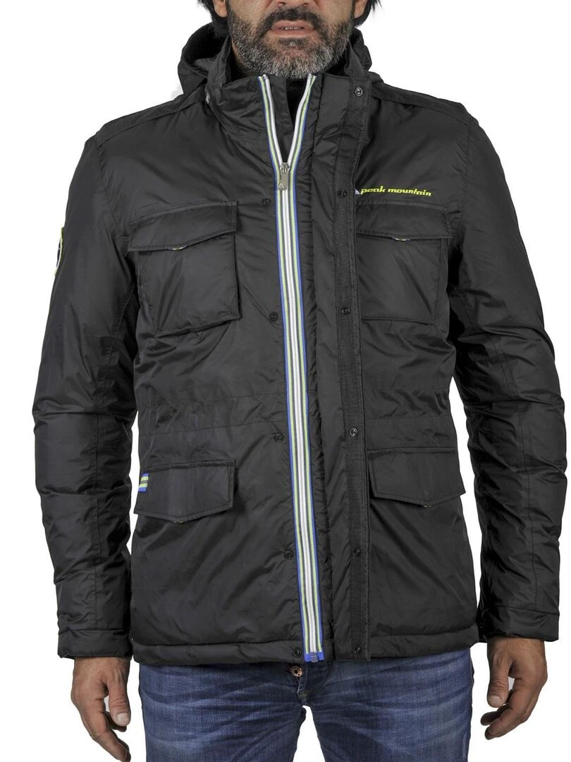 Parka homme COWAI PEAK MOUNTAIN Noir Noir