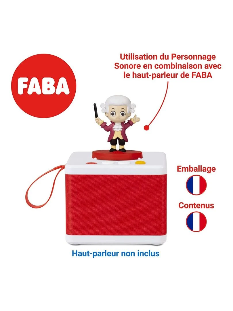 Personnage sonore Mozart douces symphonies N/A